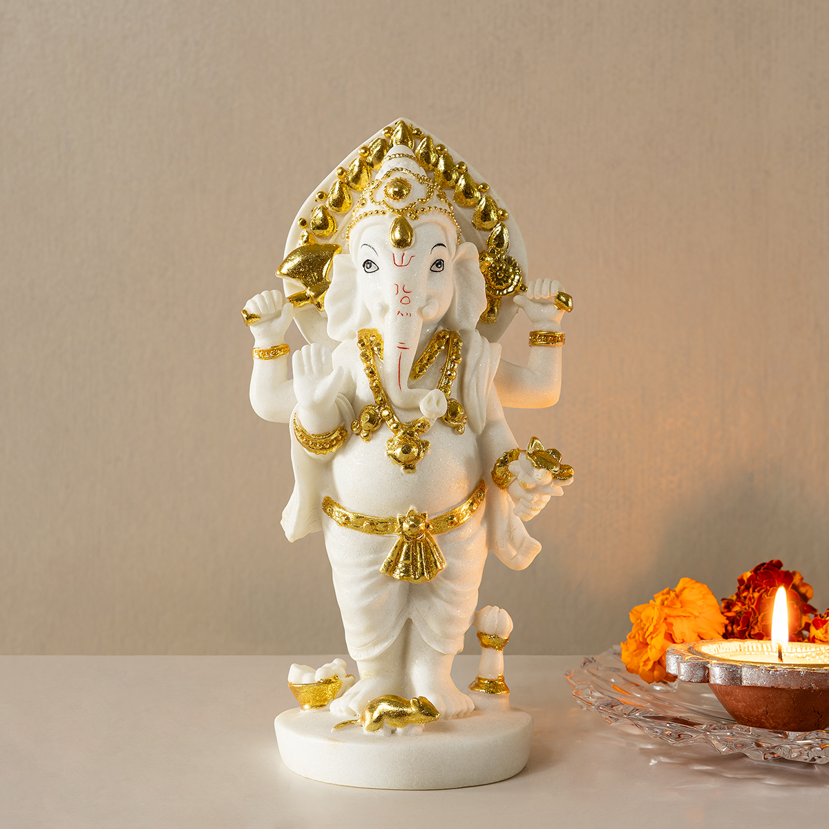 Blessings of Prosperity Lord Ganesha Showpiece For Home