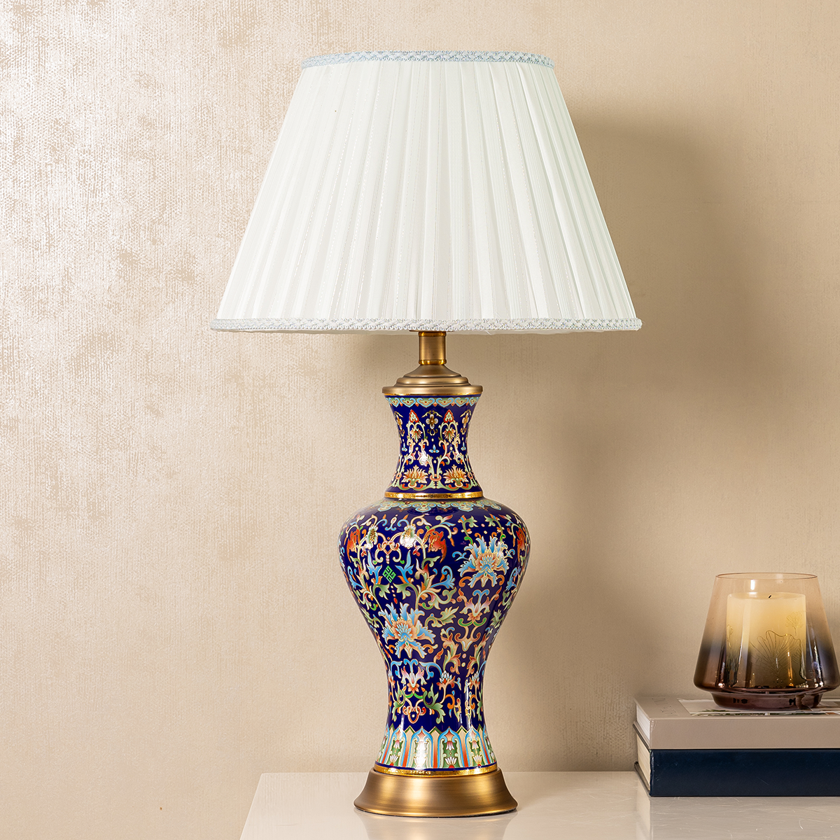 Blue Enigma Table Lamp For Home & Item for Home Decoration